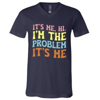 It's Me, Hi, I'm The Problem Groovy, Anti Hero Vintage V-Neck T-Shirt