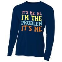 It's Me, Hi, I'm The Problem Groovy, Anti Hero Vintage Cooling Performance Long Sleeve Crew