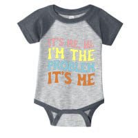 It's Me, Hi, I'm The Problem Groovy, Anti Hero Vintage Infant Baby Jersey Bodysuit