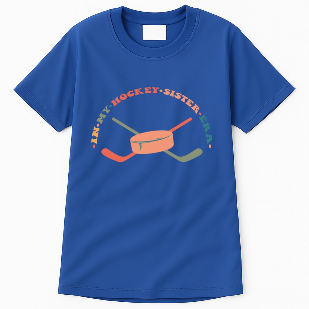 In My Hockey Sister Era Great Gift Tall T-Shirt