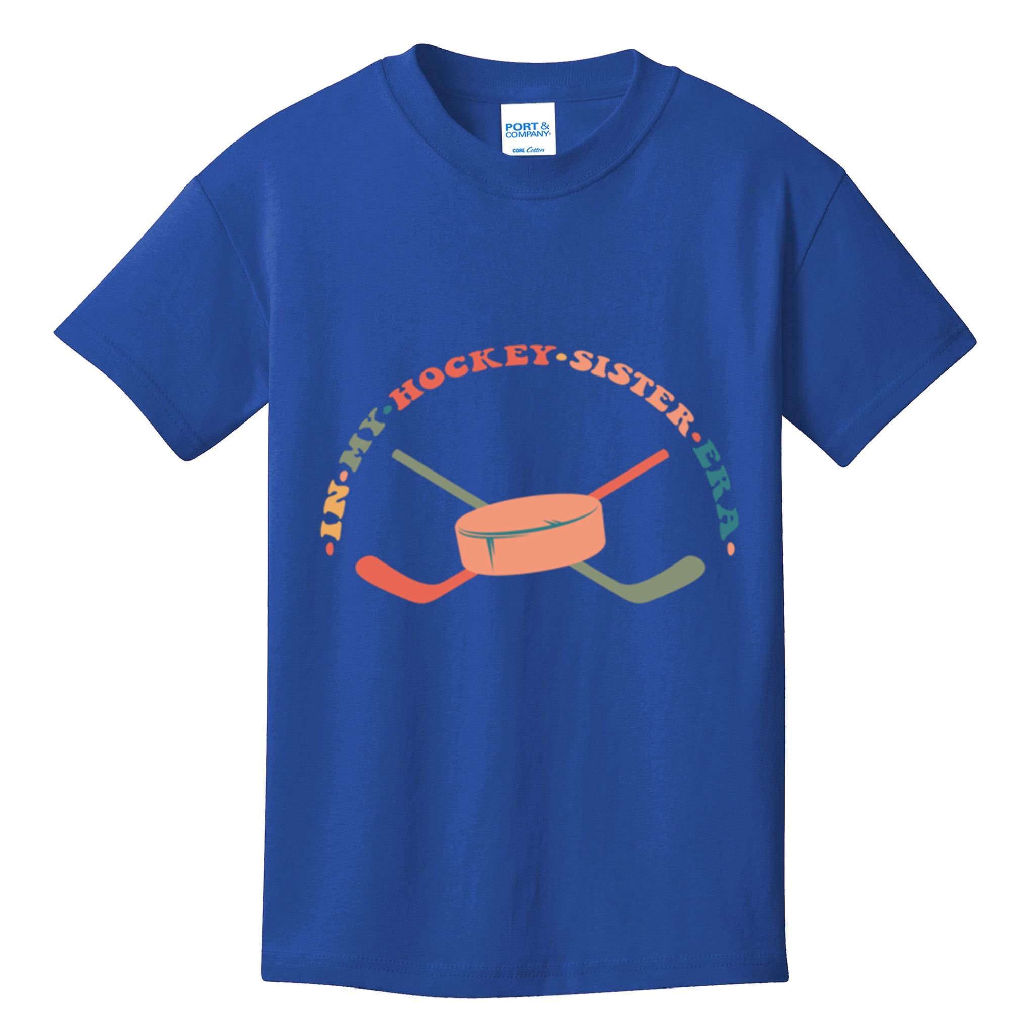 In My Hockey Sister Era Great Gift Kids T-Shirt