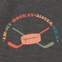 In My Hockey Sister Era Great Gift Vector Backpack