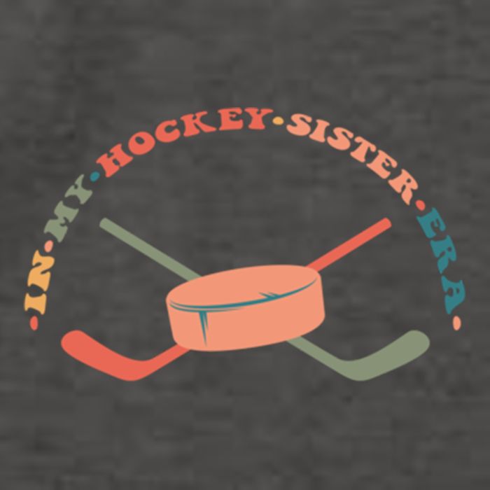 In My Hockey Sister Era Great Gift Vector Backpack