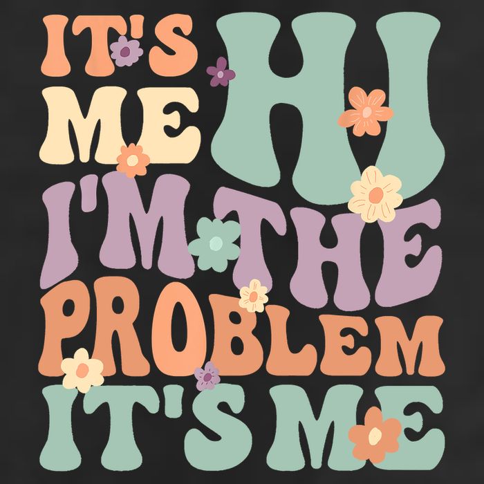 Its Me Hi I'm The Problem Its Me Golf Towel