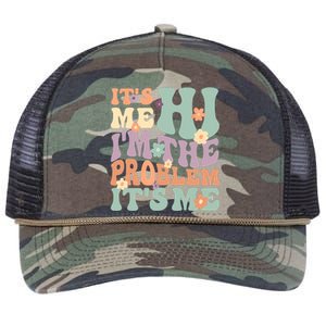 Its Me Hi I'm The Problem Its Me Retro Rope Trucker Hat Cap