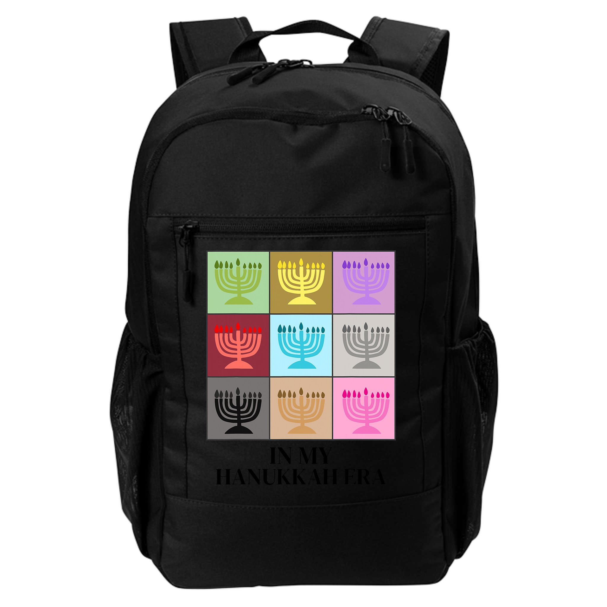 In My Hanukkah Era Ugly Jewish Xmas Funny Christmas Hanukkah Backpack