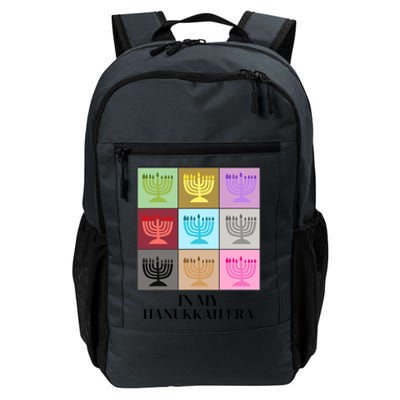 In My Hanukkah Era Ugly Jewish Xmas Funny Christmas Hanukkah Daily Commute Backpack