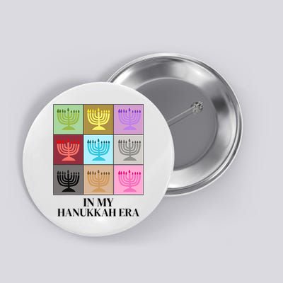 In My Hanukkah Era Ugly Jewish Xmas Funny Christmas Hanukkah Button