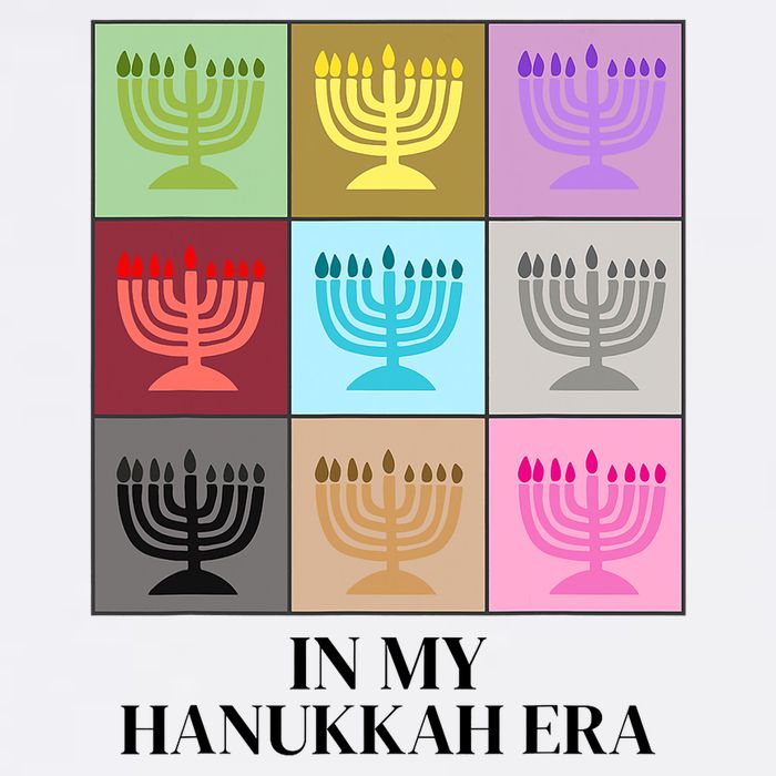 In My Hanukkah Era Ugly Jewish Xmas Funny Christmas Hanukkah Bucket Hat