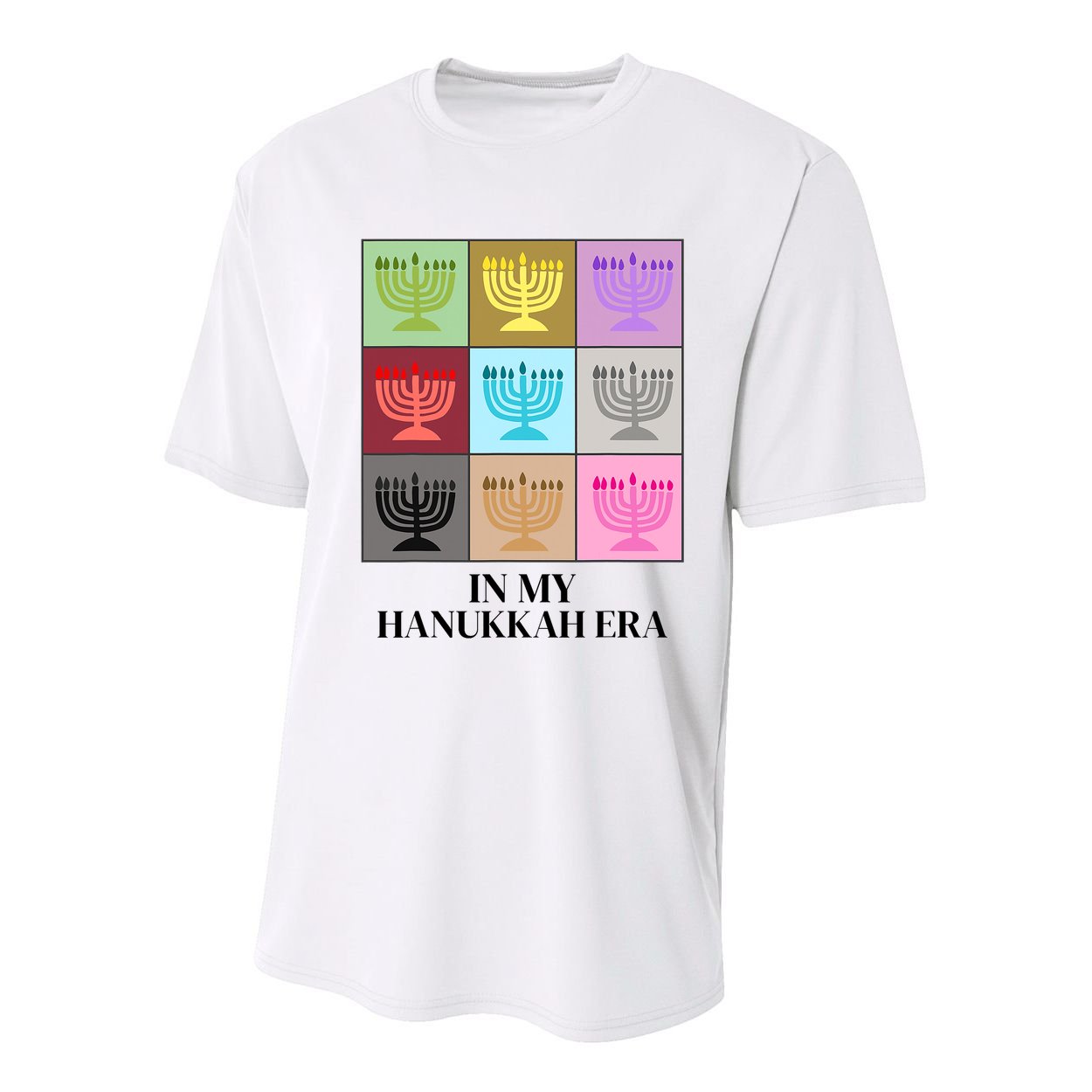 In My Hanukkah Era Ugly Jewish Xmas Funny Christmas Hanukkah Youth Performance Sprint T-Shirt
