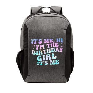 ItS Me Hi IM Birthday Girl ItS Me Groovy Vector Backpack