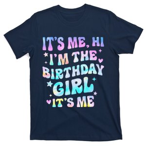 ItS Me Hi IM Birthday Girl ItS Me Groovy T-Shirt