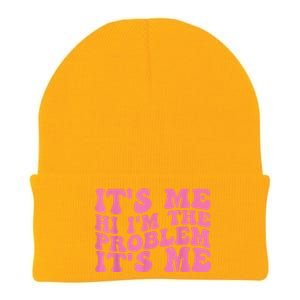 Its Me Hi I'm The Problem Its Me Funny Knit Cap Winter Beanie