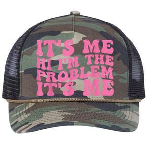 Its Me Hi I'm The Problem Its Me Funny Retro Rope Trucker Hat Cap