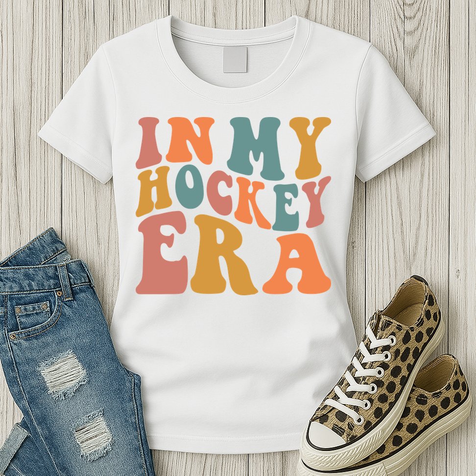 In My Hockey Era Womens T-Shirt