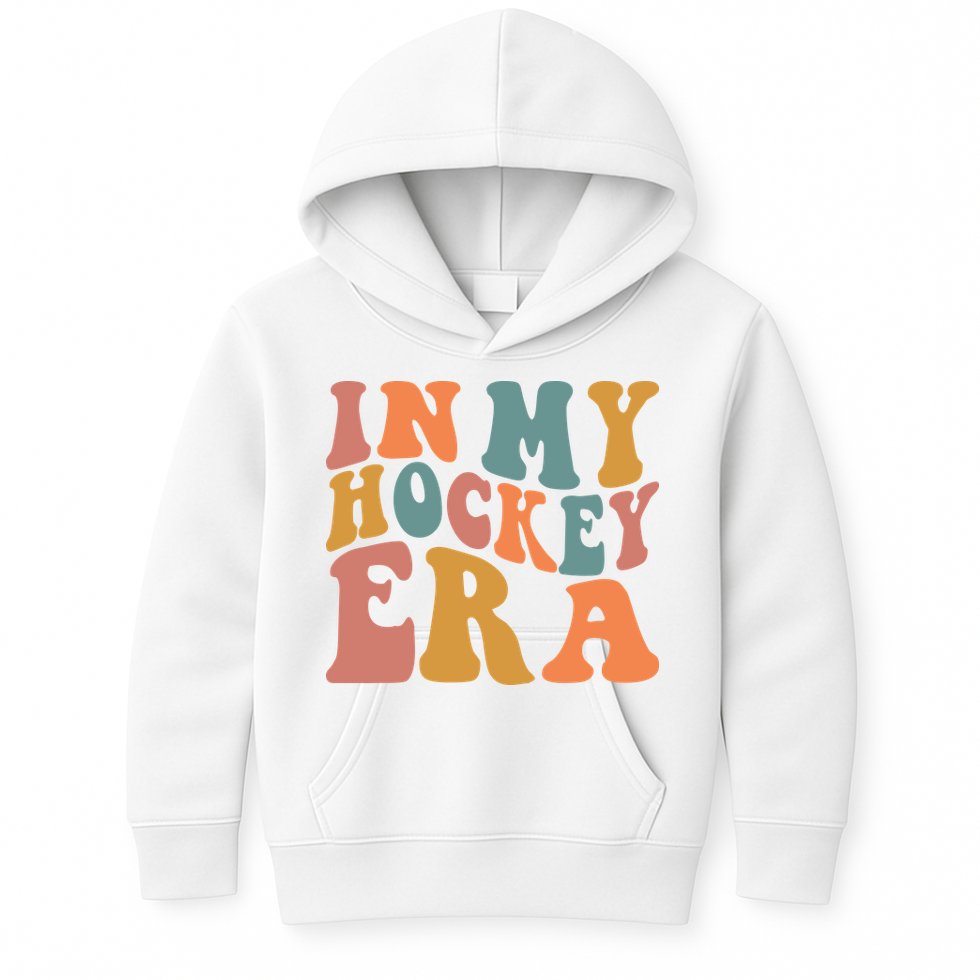 In My Hockey Era Kids Hoodie