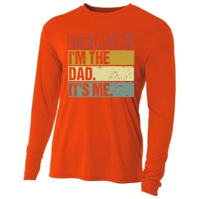 Its Me Hi Im The Dad Fathers Day Cooling Performance Long Sleeve Crew