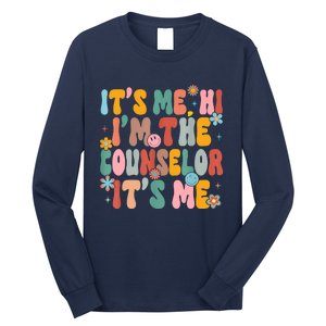 Its Me Hi Im The Teacher Counselor Back To School Long Sleeve Shirt