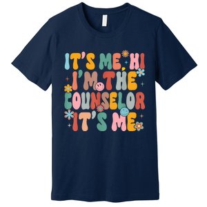 Its Me Hi Im The Teacher Counselor Back To School Premium T-Shirt