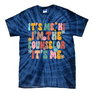 Its Me Hi Im The Teacher Counselor Back To School Tie-Dye T-Shirt