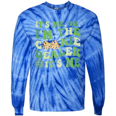 Its Me Hi Im The Cookie Dealer Scout Troop Scouting Tie-Dye Long Sleeve Shirt