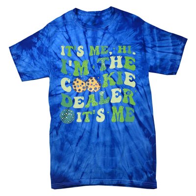 Its Me Hi Im The Cookie Dealer Scout Troop Scouting Tie-Dye T-Shirt