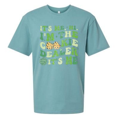 Its Me Hi Im The Cookie Dealer Scout Troop Scouting Sueded Cloud Jersey T-Shirt