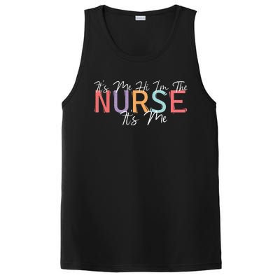 Its Me Hi I'm The Nurse RN ER NICU Nursing PosiCharge Competitor Tank