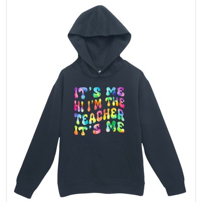 It’s Me Hi I’m The teacher It’s Me Groovy Tie Dye Style Urban Pullover Hoodie