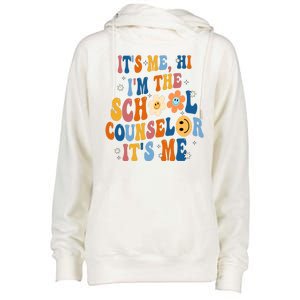 Its Me Hi Im The School Counselor Back To School Womens Funnel Neck Pullover Hood