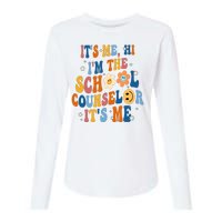 Its Me Hi Im The School Counselor Back To School Womens Cotton Relaxed Long Sleeve T-Shirt