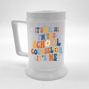 Its Me Hi Im The School Counselor Back To School Beer Stein