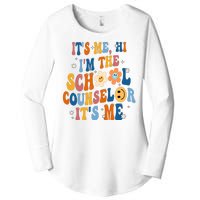 Its Me Hi Im The School Counselor Back To School Women's Perfect Tri Tunic Long Sleeve Shirt