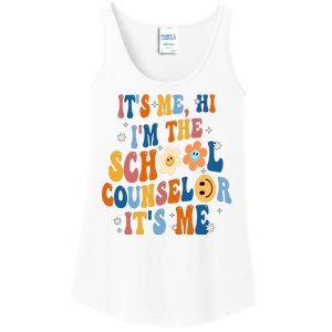 Its Me Hi Im The School Counselor Back To School Ladies Essential Tank