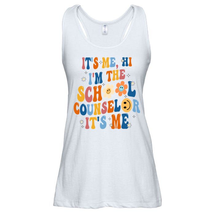 Its Me Hi Im The School Counselor Back To School Ladies Essential Flowy Tank