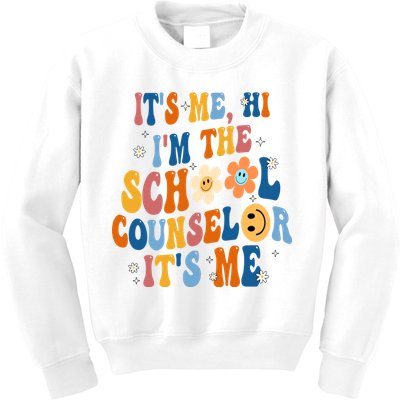 Its Me Hi Im The School Counselor Back To School Kids Sweatshirt