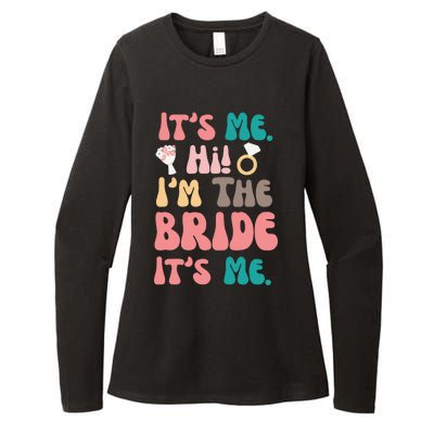 Its Me Hi Im The Bride Its Me Bachelorette Womens CVC Long Sleeve Shirt