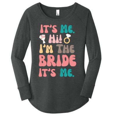 Its Me Hi Im The Bride Its Me Bachelorette Women's Perfect Tri Tunic Long Sleeve Shirt