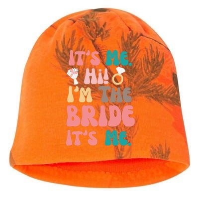 Its Me Hi Im The Bride Its Me Bachelorette Kati - Camo Knit Beanie