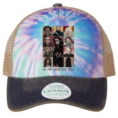 In My Horror Era Horror Ghostface Halloween Horror Movie Legacy Tie Dye Trucker Hat