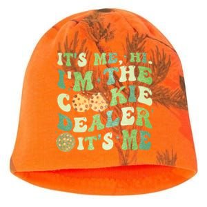 Its Me Hi Im The Cookie Dealer Scout Troop Scouting Kati - Camo Knit Beanie