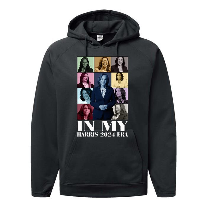 In My Harris 2024 Era Kamala Harris Performance Fleece Hoodie