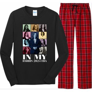 In My Harris 2024 Era Kamala Harris Long Sleeve Pajama Set