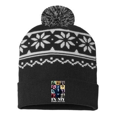 In My Harris 2024 Era Kamala Harris USA-Made Snowflake Beanie