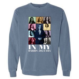 In My Harris 2024 Era Kamala Harris Garment-Dyed Sweatshirt