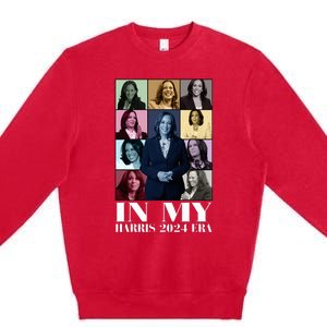 In My Harris 2024 Era Kamala Harris Premium Crewneck Sweatshirt