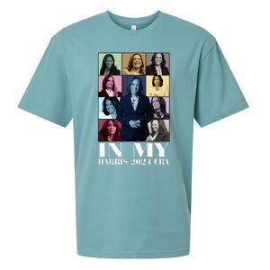 In My Harris 2024 Era Kamala Harris Sueded Cloud Jersey T-Shirt