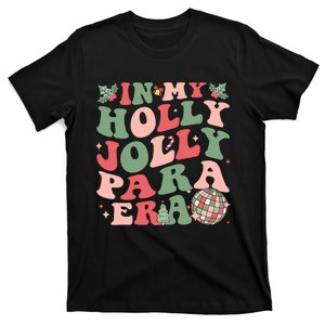 In My Holly Xmas Jolly Para Era Retro Christmas Jolly Para T-Shirt