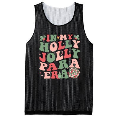 In My Holly Xmas Jolly Para Era Retro Christmas Jolly Para Mesh Reversible Basketball Jersey Tank