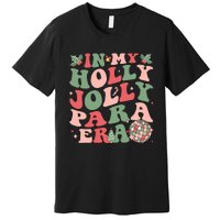 In My Holly Xmas Jolly Para Era Retro Christmas Jolly Para Premium T-Shirt